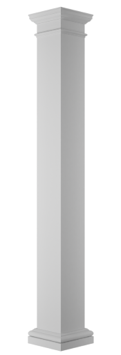 Square Non-Tapered Smooth Columns