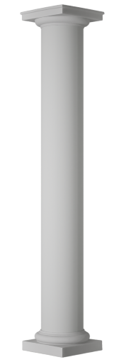Round Non-Tapered Smooth Columns