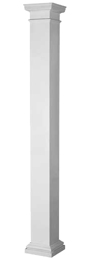 Square Non-Tapered Smooth Columns
