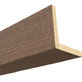 2 sided faux wood L-beam