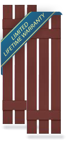Exterior Vinyl Shutters