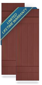 Exterior Vinyl Shutters
