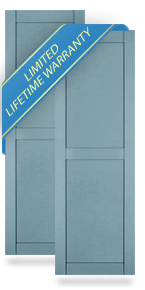 Atlantic Flat/Shaker Panel Shutters